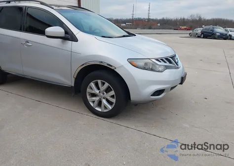 2014 Nissan Murano Sl from USA, damaged, VIN JN8AZ1MU3EW406702